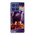 LLama And Sloth On Space Motorola Moto G Stylus 2025 Case