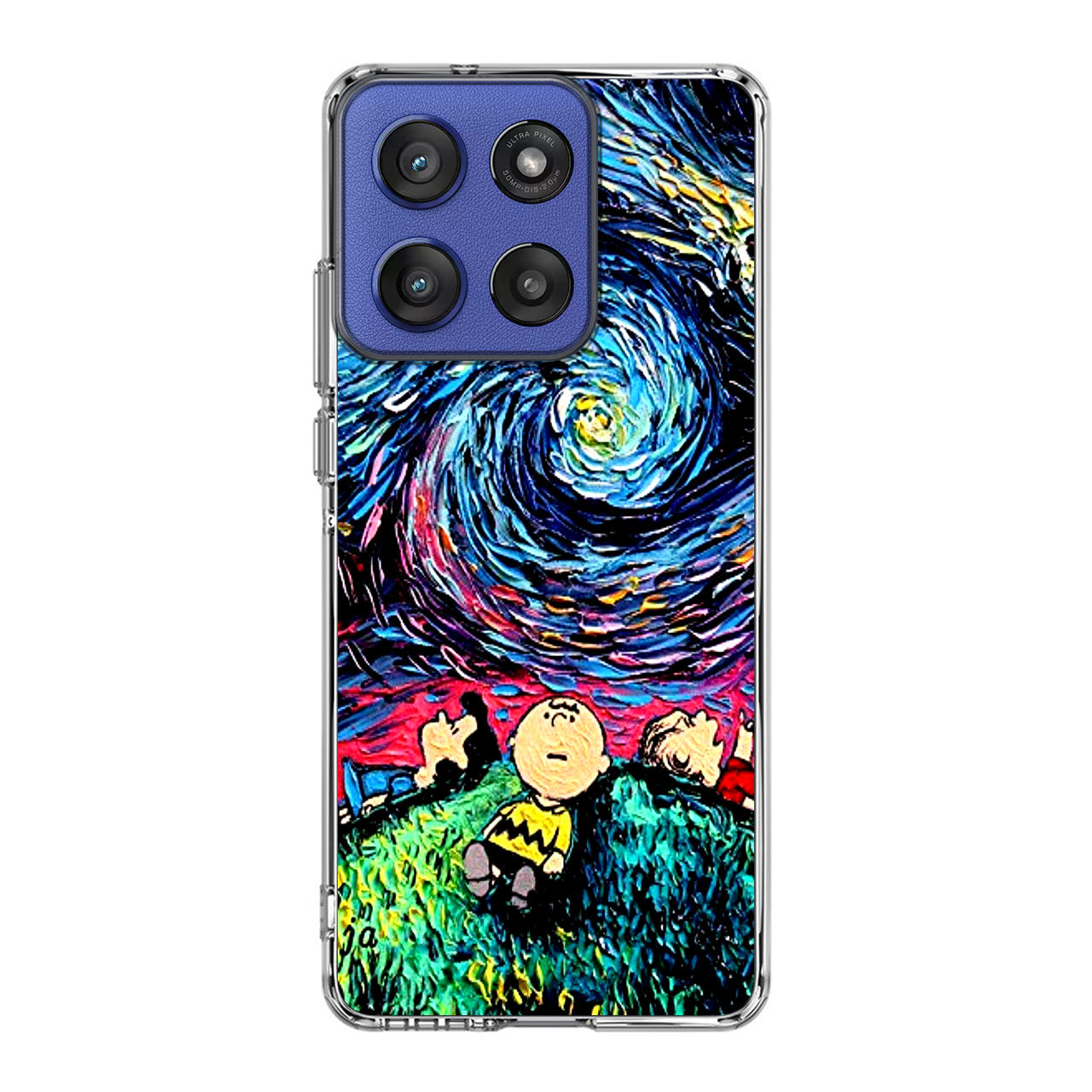 Peanuts At Starry Night Motorola Moto G Stylus 2025 Case