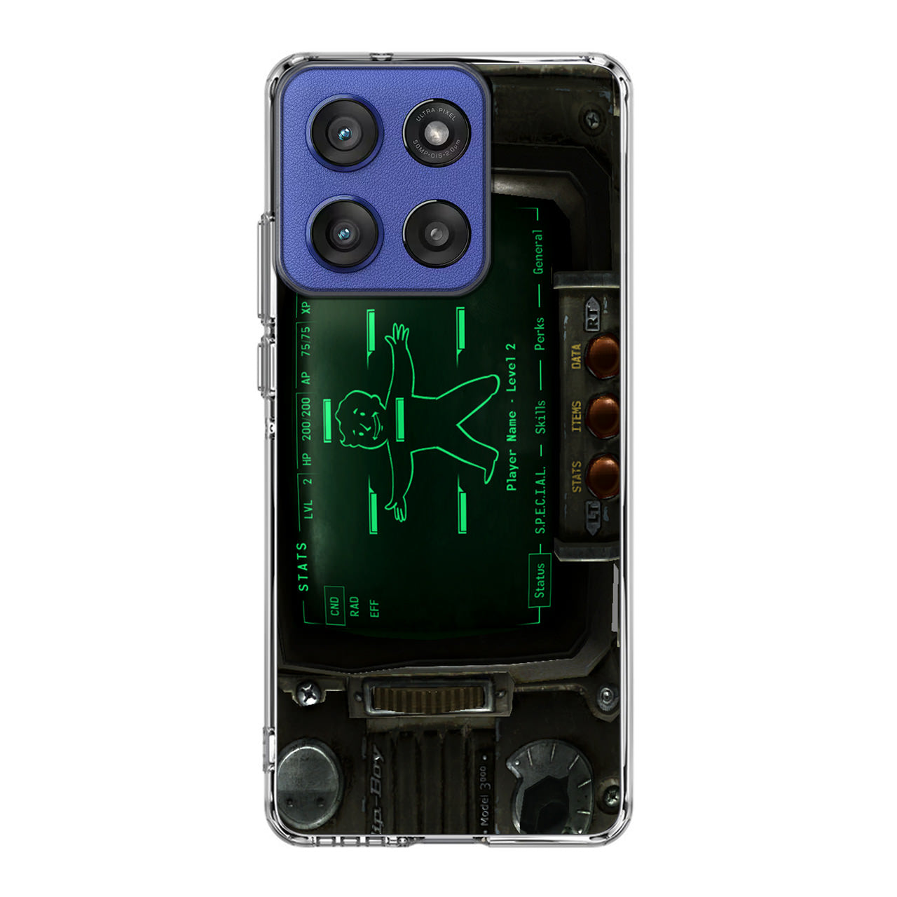 Pip-boy 3000 Motorola Moto G Stylus 2025 Case