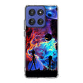 Rick And Morty Flat Galaxy Motorola Moto G Stylus 2025 Case