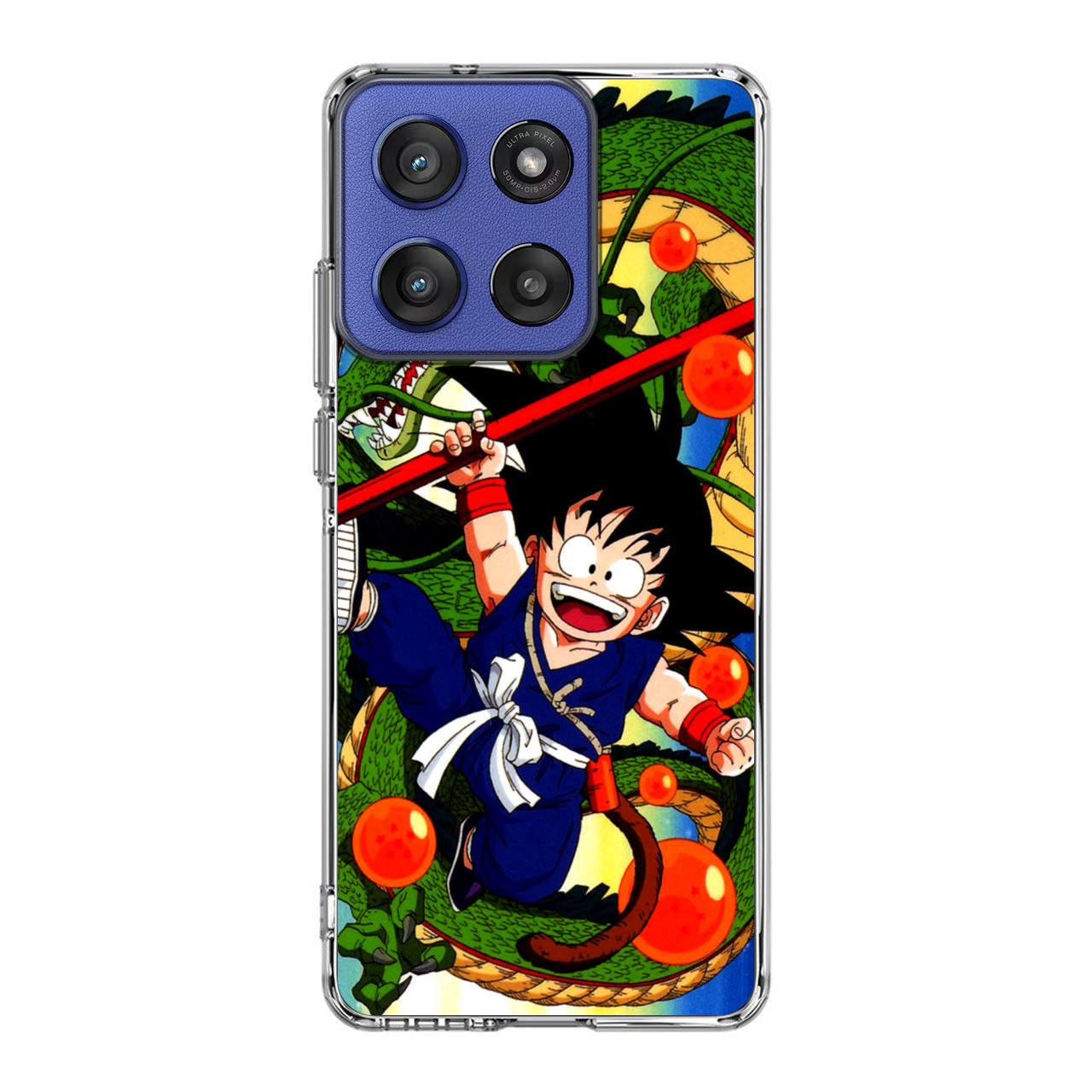 Shenlong And Little Goku Dragon Ball Motorola Moto G Stylus 2025 Case