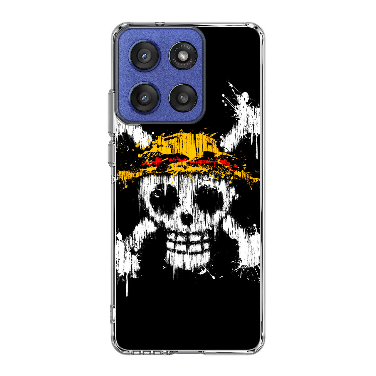 Straw Hat Pirate Logo Paint Motorola Moto G Stylus 2025 Case