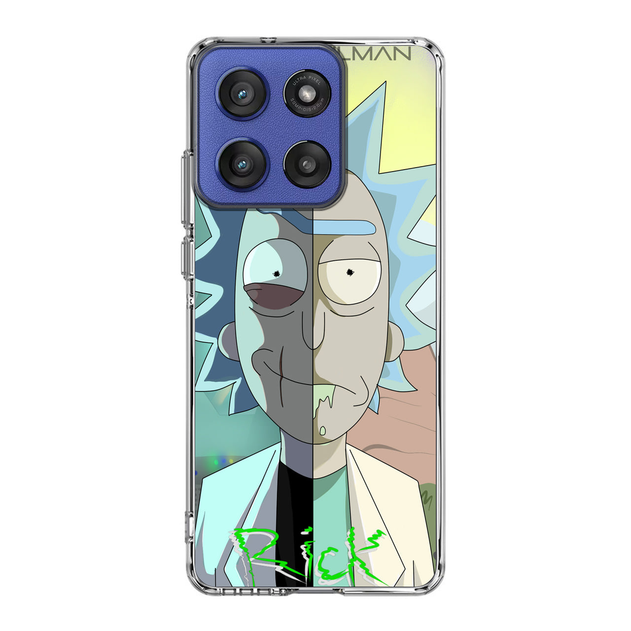 Super Evil Man Rick And Rick Motorola Moto G Stylus 2025 Case