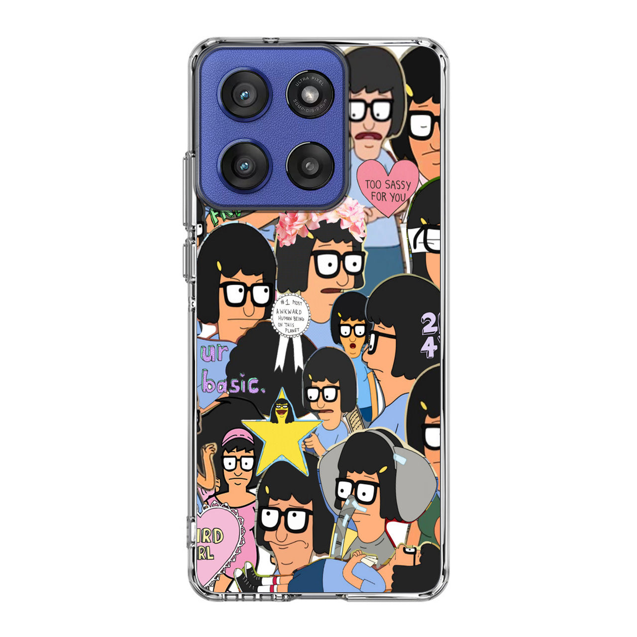 Tina Belcher Collage Motorola Moto G Stylus 2025 Case