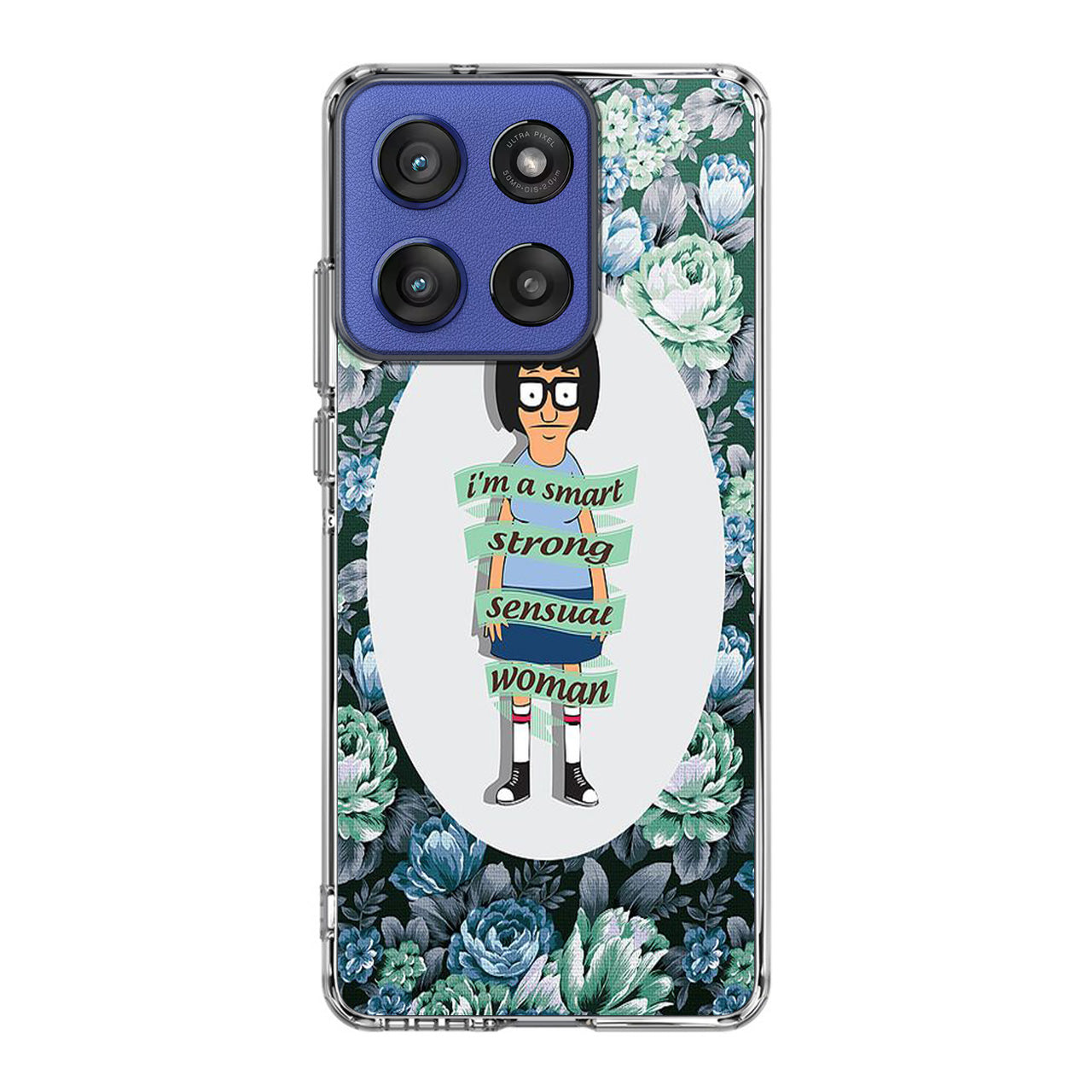 Tina Belcher Flower Woman Quotes Motorola Moto G Stylus 2025 Case