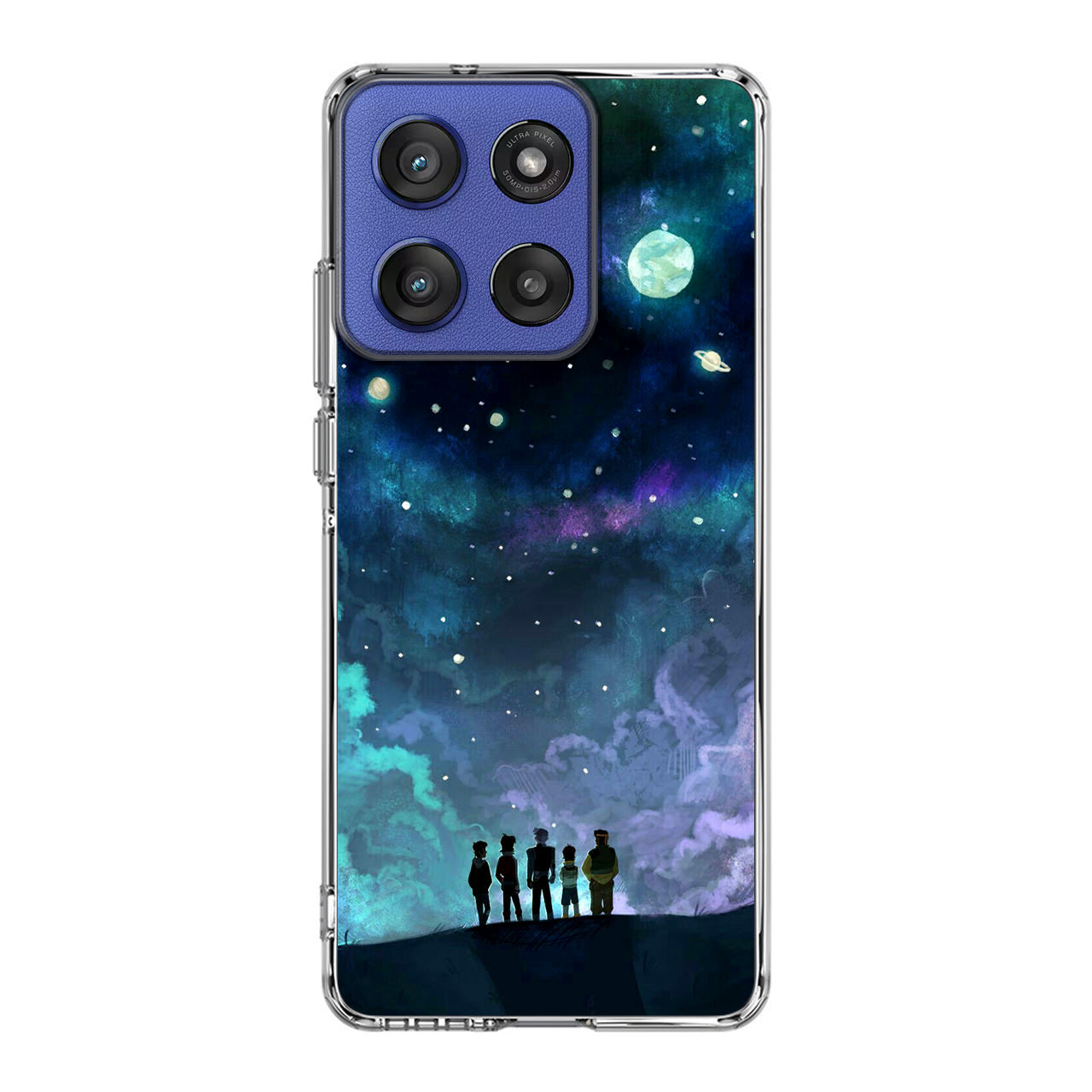 Voltron In Space Nebula Motorola Moto G Stylus 2025 Case