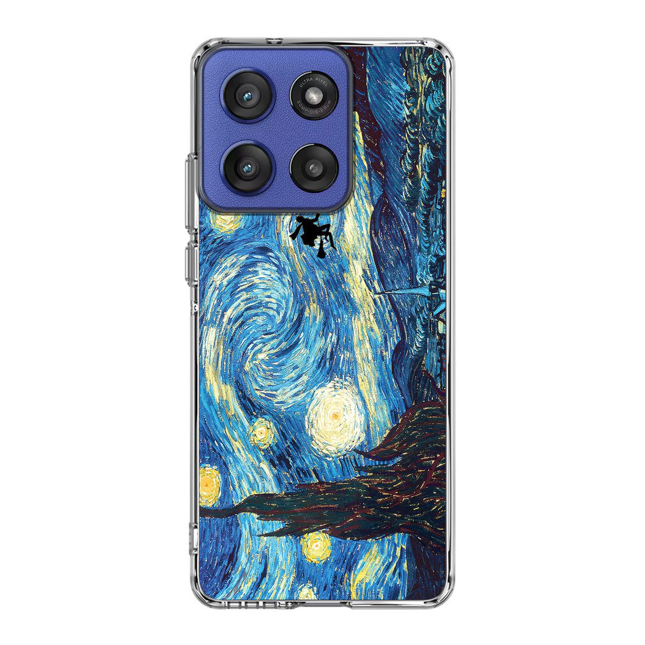 Witch Flying In Van Gogh Starry Night Motorola Moto G Stylus 2025 Case