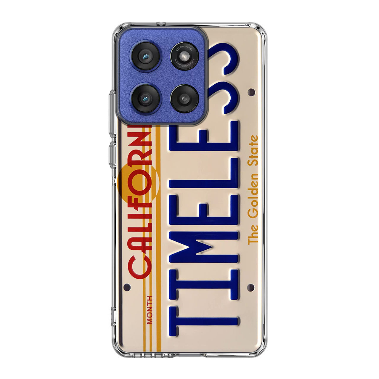 Back to the Future License Plate Timeless Motorola Moto G Stylus 2025 Case