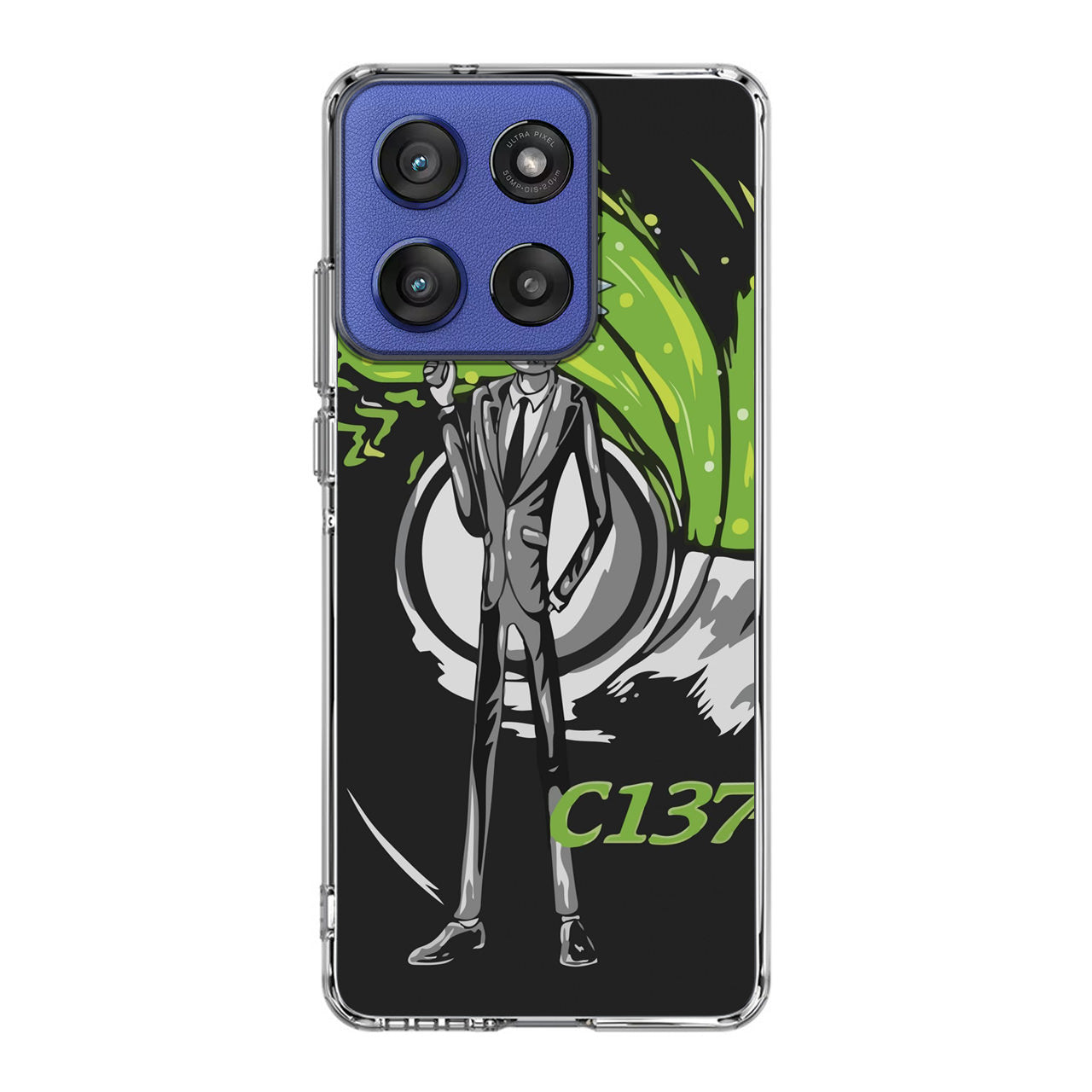 Rick Sanchez Agent C137 Motorola Moto G Stylus 2025 Case