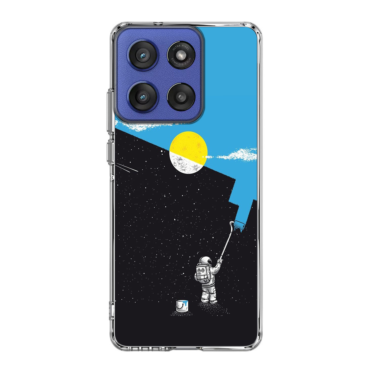 Space Paiting Day Motorola Moto G Stylus 2025 Case