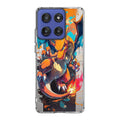 Charizard Inferno on Canvas Motorola Moto G Stylus 2025 Case