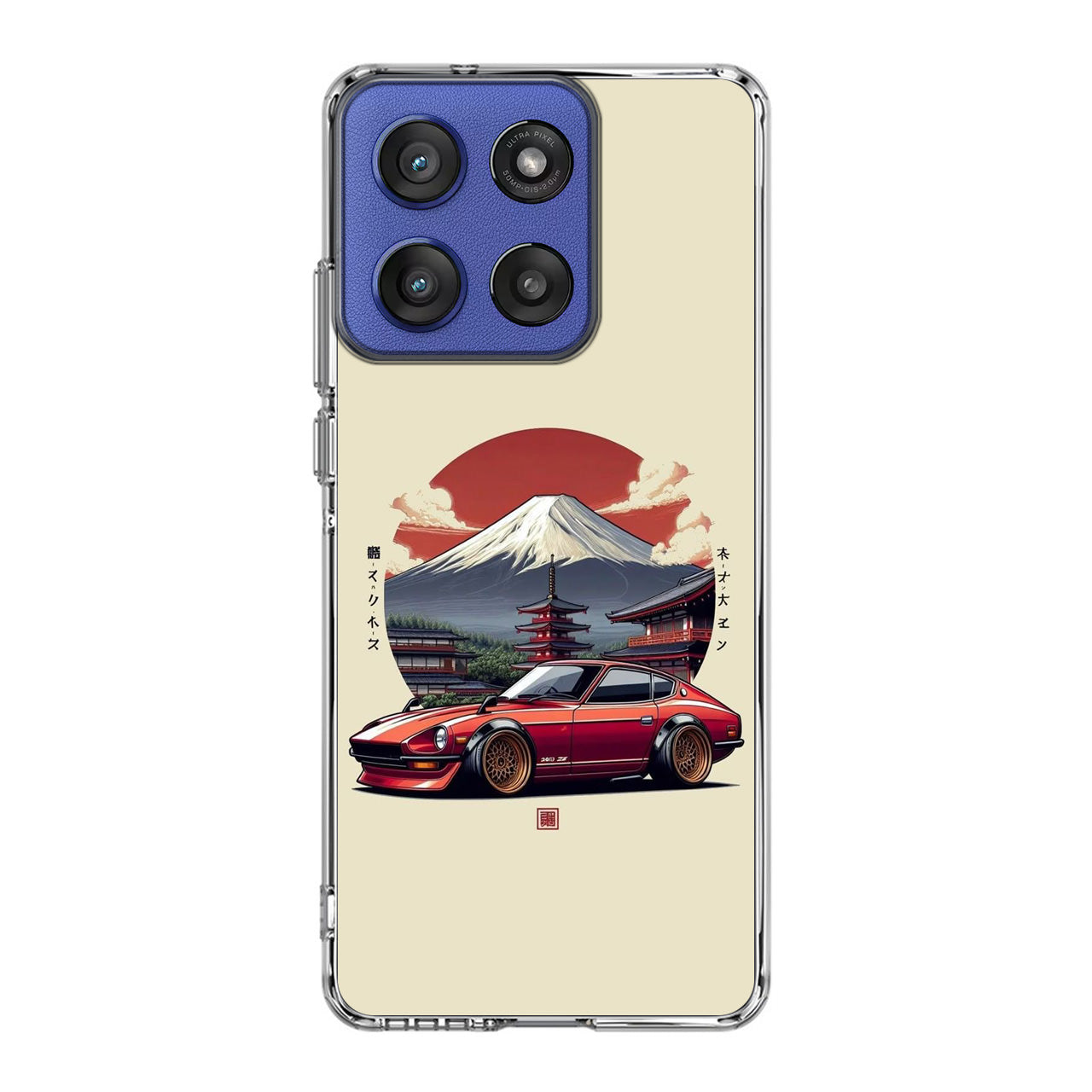 Fuji Fastback Racing the Rising Sun Motorola Moto G Stylus 2025 Case