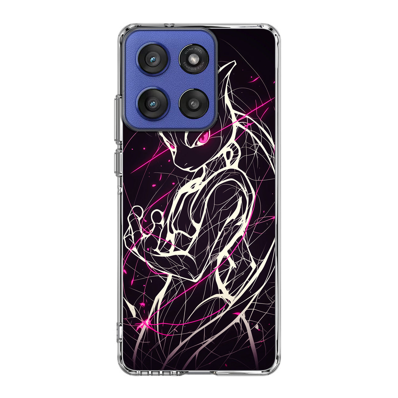 Mewtwo Cosmic Energy Motorola Moto G Stylus 2025 Case