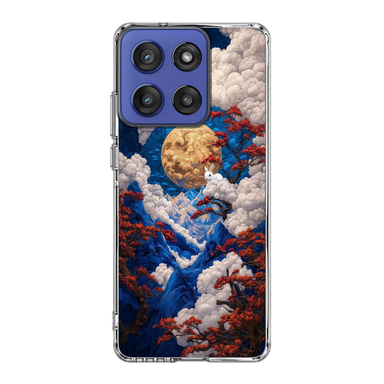 Moonlight Whispers Celestial Peaks Motorola Moto G Stylus 2025 Case