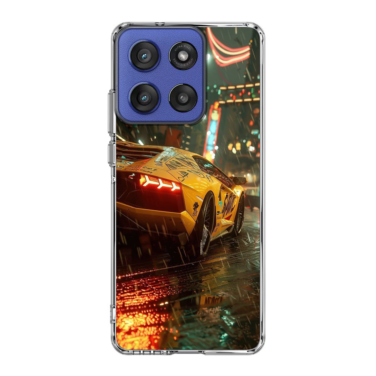 Night Drift Thunder Neon Streets Motorola Moto G Stylus 2025 Case