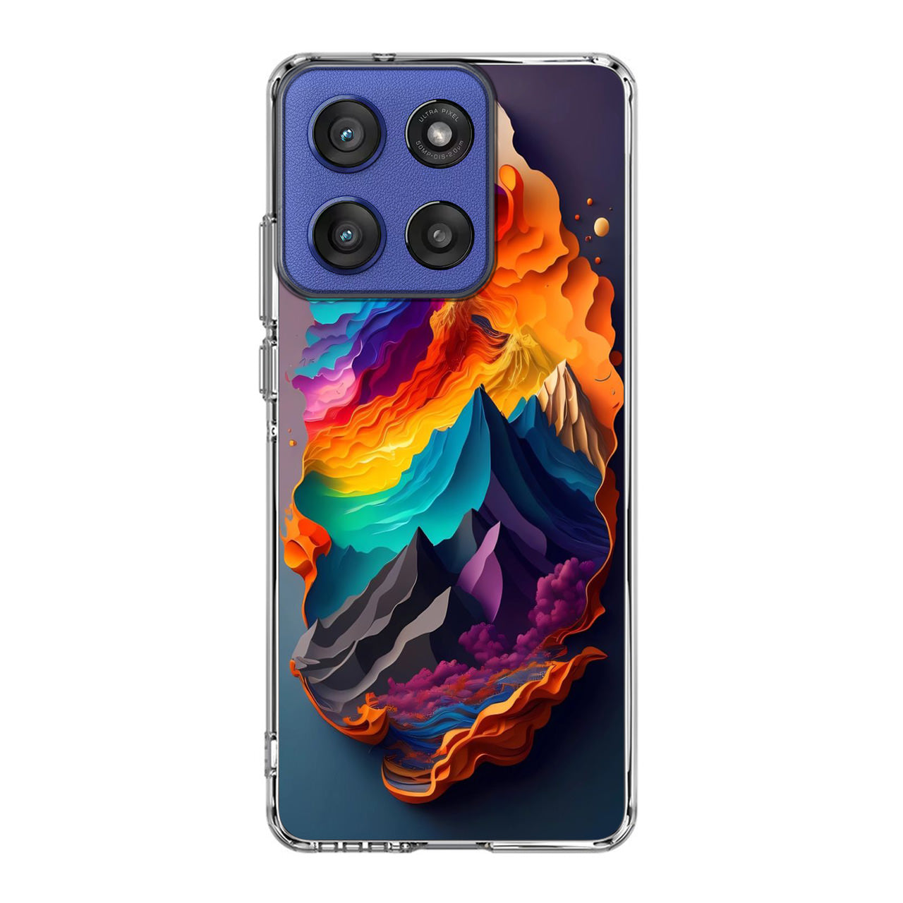 The Spectrum of Peaks Motorola Moto G Stylus 2025 Case