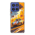 Turbo Dreams in Neon Palms Motorola Moto G Stylus 2025 Case