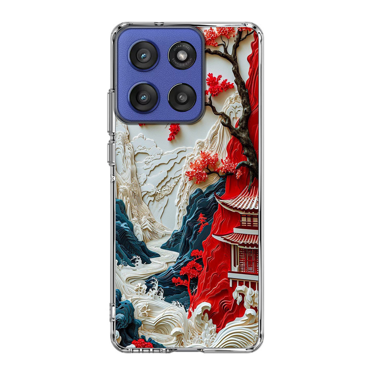 Whispers of the Crimson Zen Motorola Moto G Stylus 2025 Case