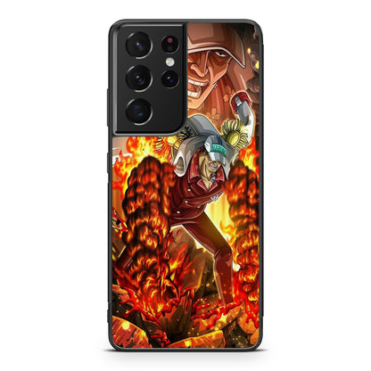 Akainu Exploding Volcano Galaxy S21 Ultra Case