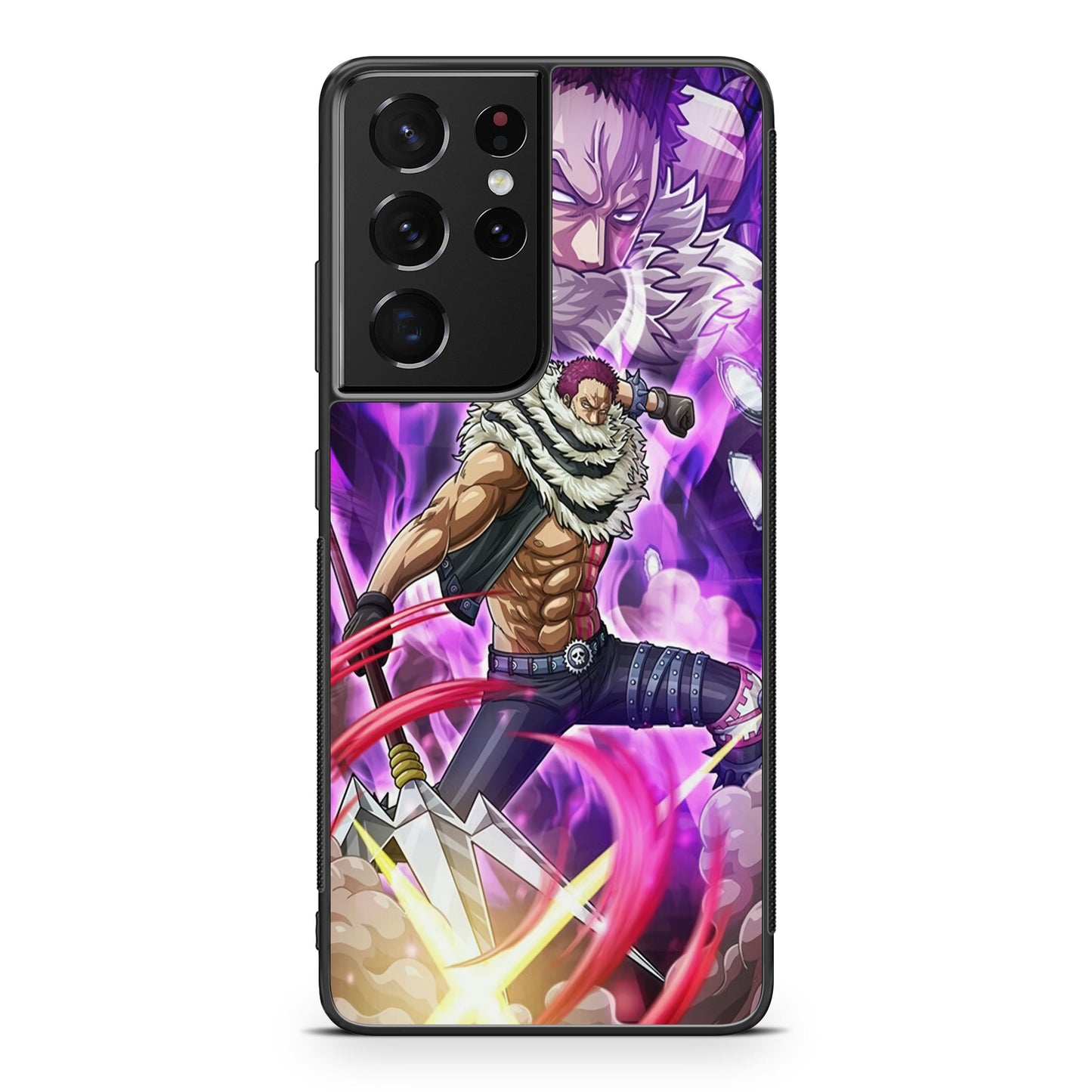 Katakuri Wielding Mogura Galaxy S21 Ultra Case