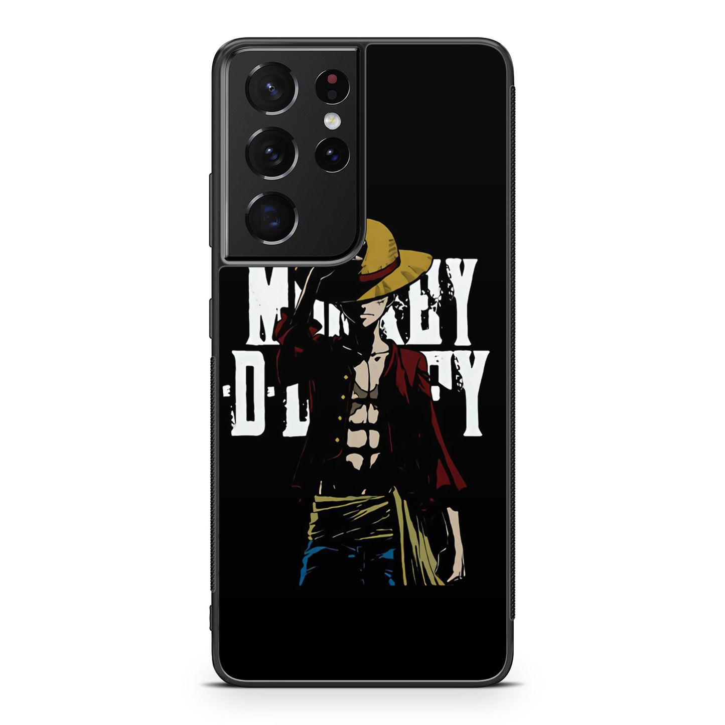 Monkey D Luffy Straw Hat Galaxy S21 Ultra Case