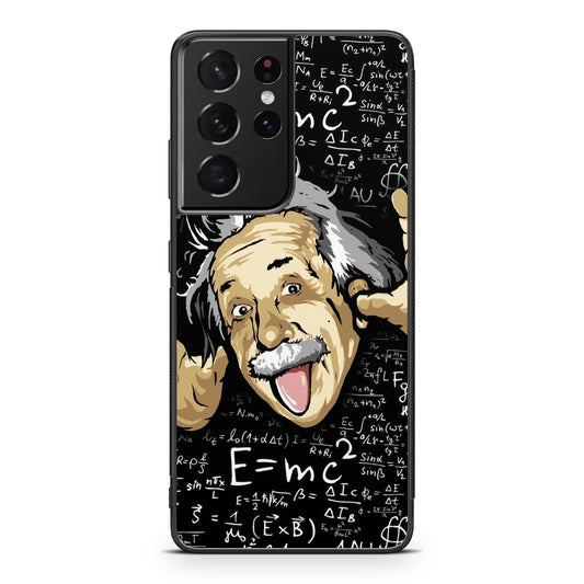 Albert Einstein's Formula Galaxy S21 Ultra Case
