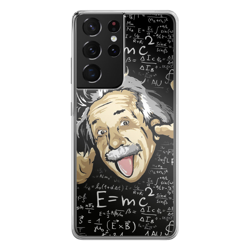 Albert Einstein's Formula Galaxy S21 Ultra Case