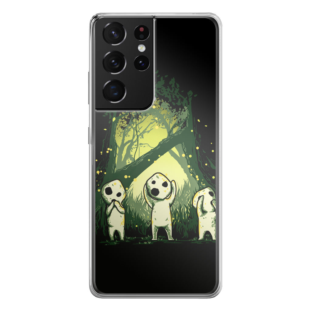 Three Wise Of Kodama Galaxy S21 Ultra Case