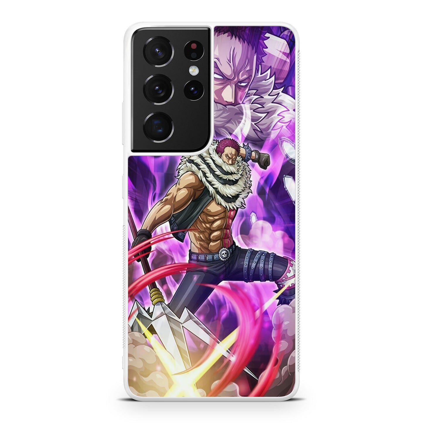 Katakuri Wielding Mogura Galaxy S21 Ultra Case