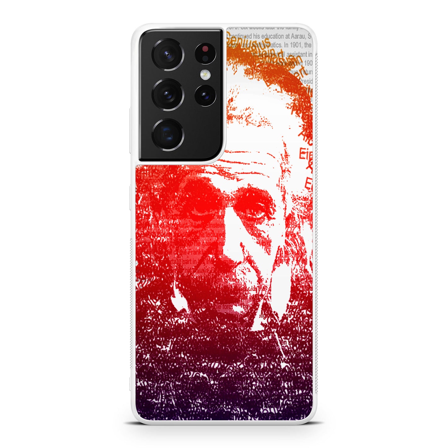 Albert Einstein Art Galaxy S21 Ultra Case