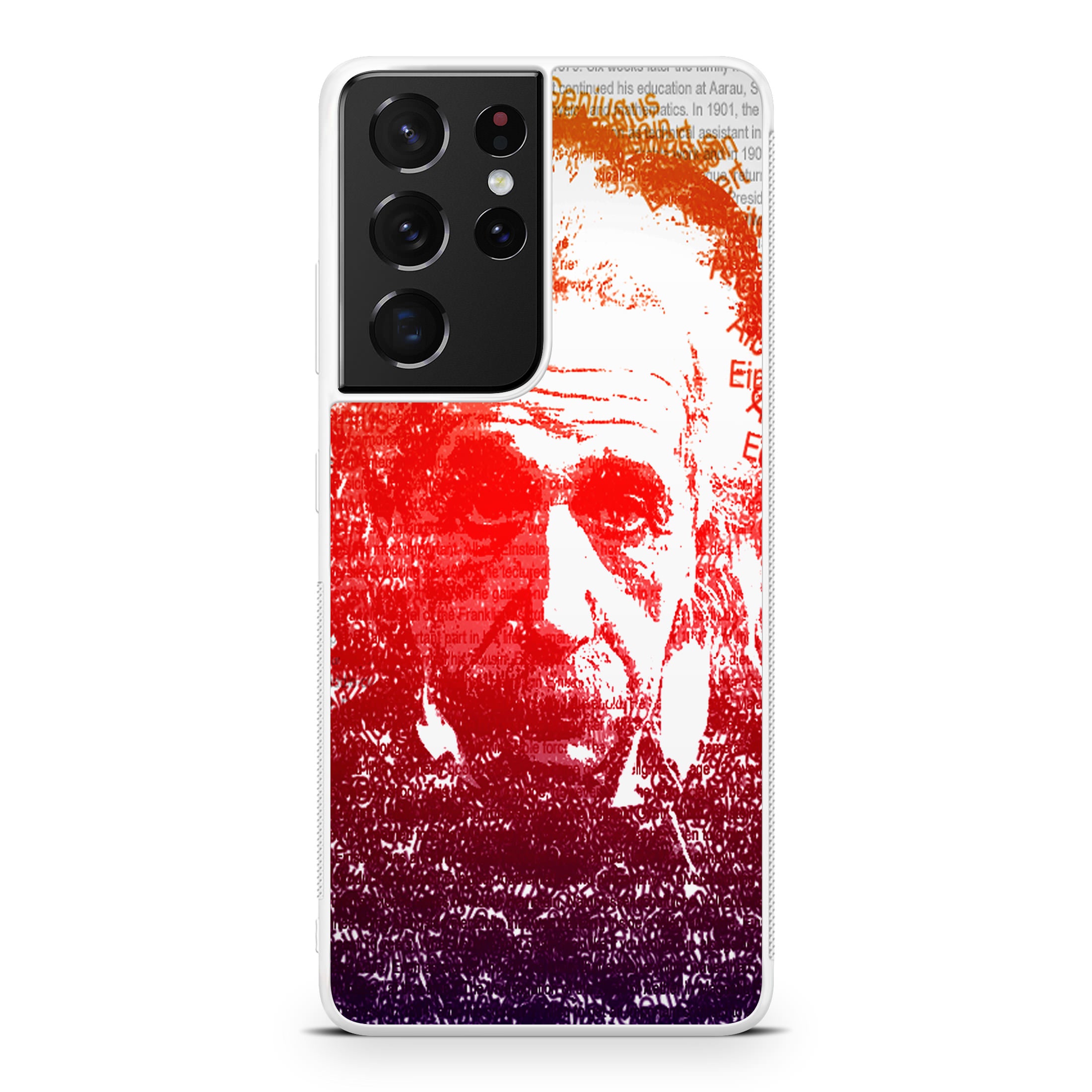 Albert Einstein Art Galaxy S21 Ultra Case