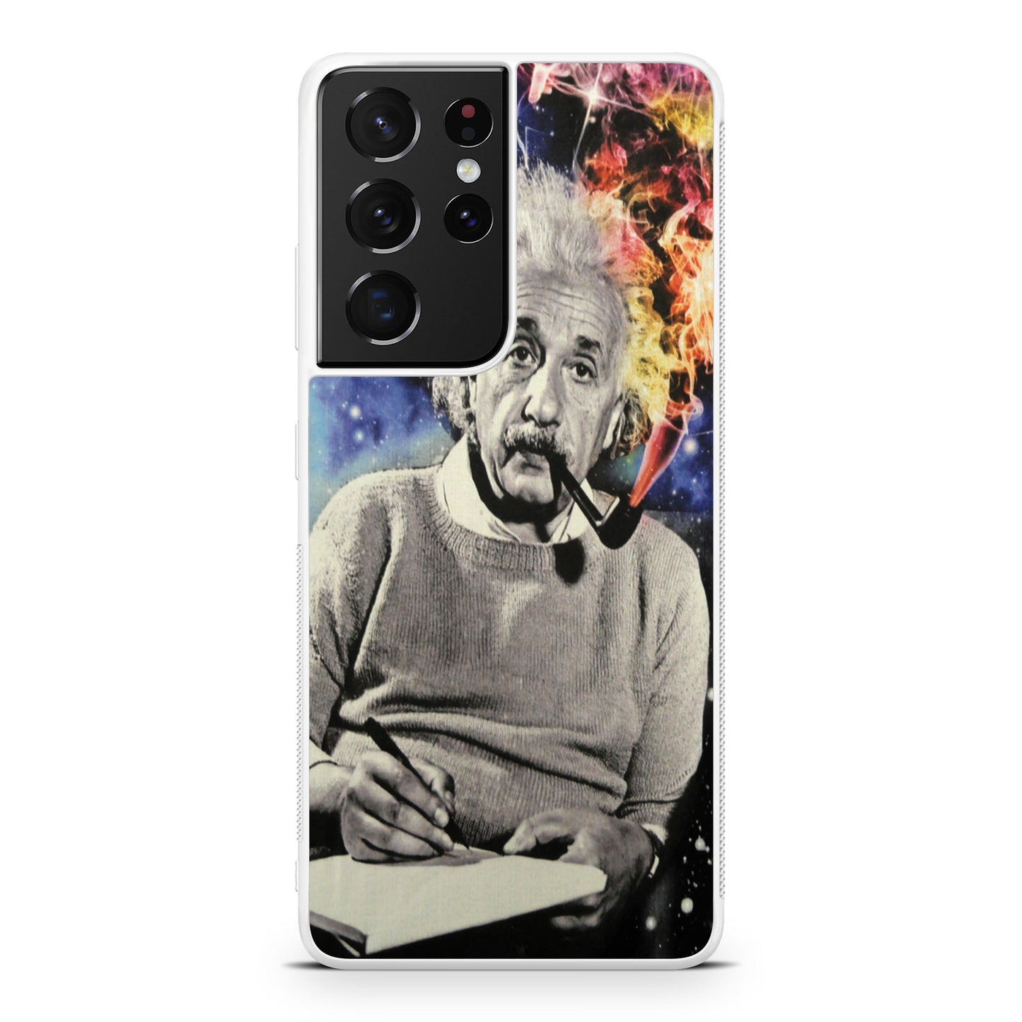 Albert Einstein Smoking Galaxy S21 Ultra Case