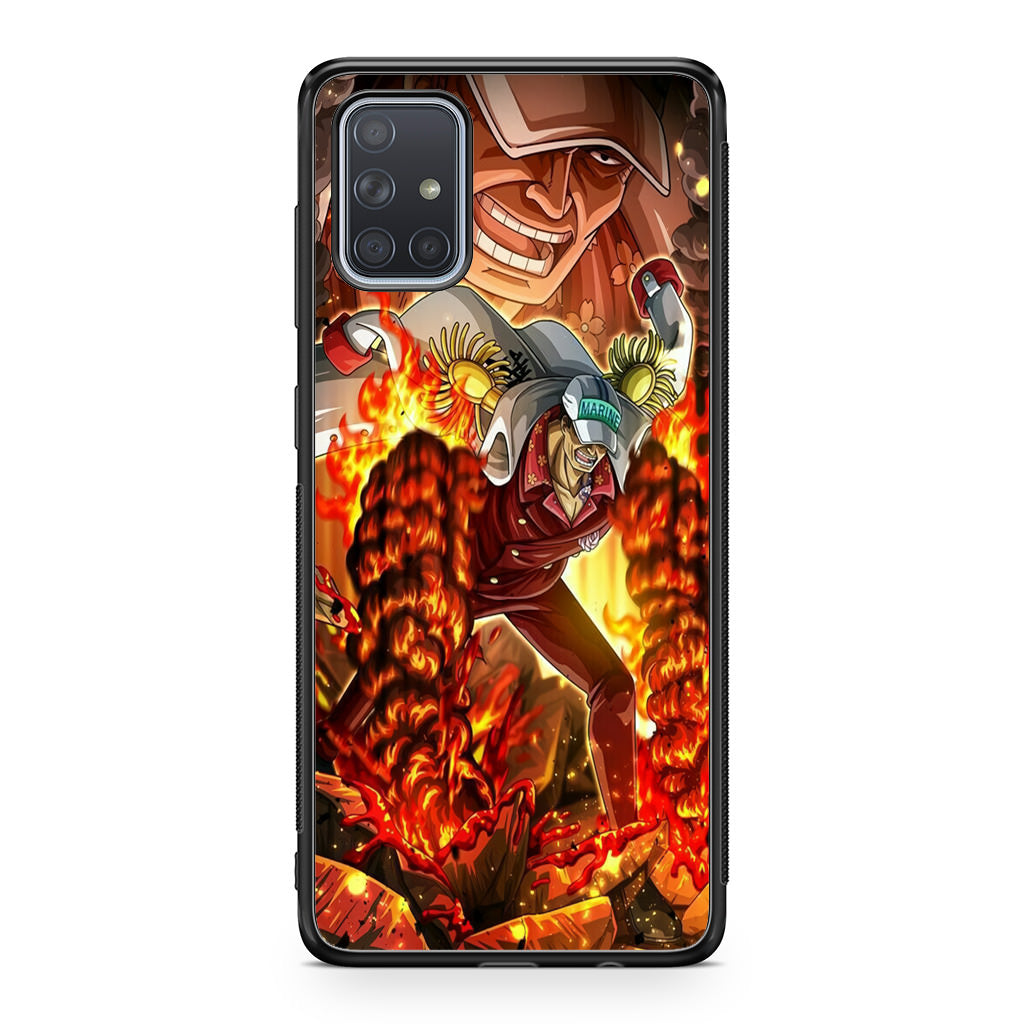 Akainu Exploding Volcano Galaxy A51 / A71 Case