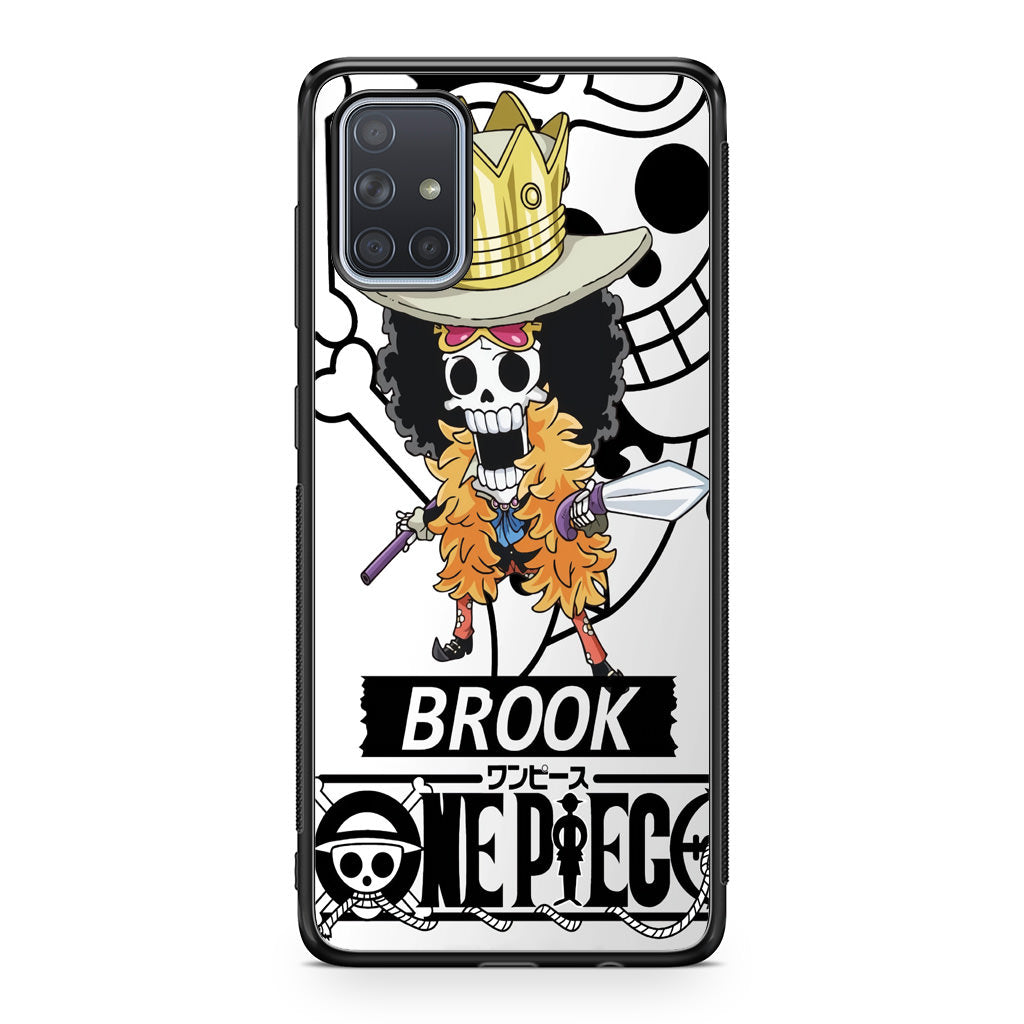 Brook Chibi Galaxy A51 / A71 Case