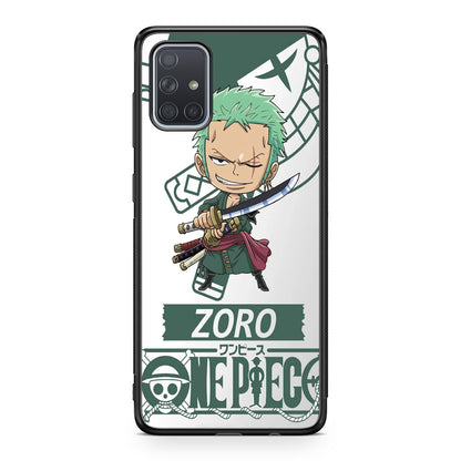 Chibi Zoro Galaxy A51 / A71 Case