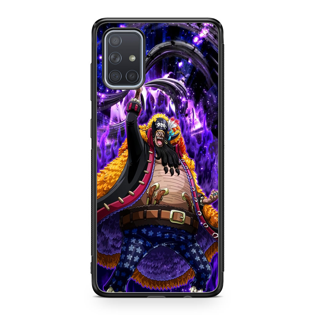 Kurohige Black Spiral Galaxy A51 / A71 Case