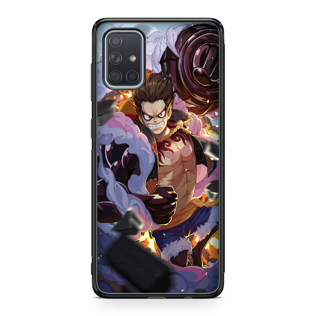 Luffy Gear 4 Kong Gun Galaxy A51 / A71 Case