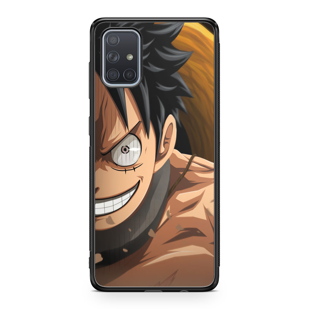 Luffy Half Smile Galaxy A51 / A71 Case