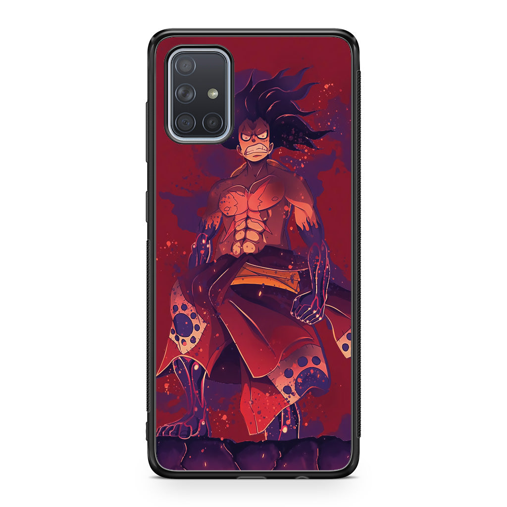Luffy Snake Man Art Galaxy A51 / A71 Case