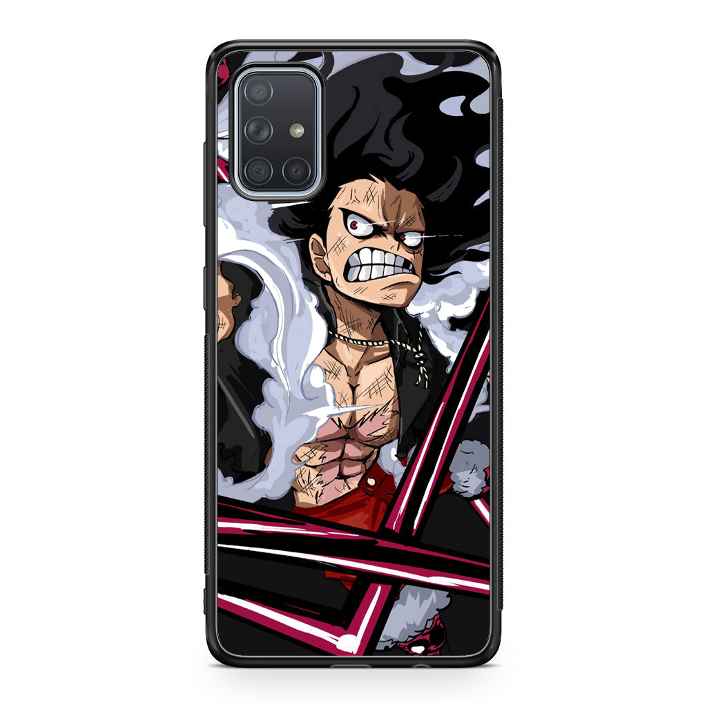 Luffy Snake Man Culverin Art Galaxy A51 / A71 Case