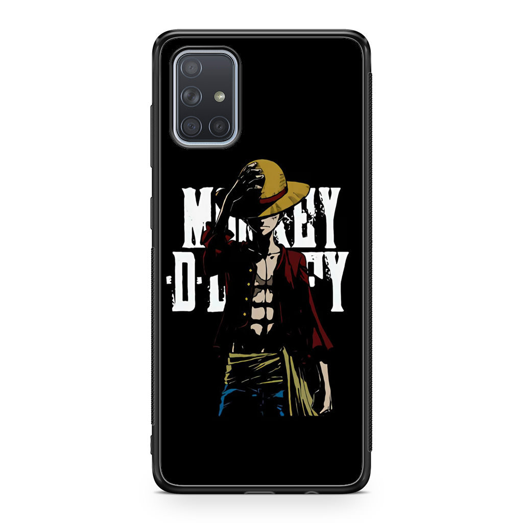 Monkey D Luffy Straw Hat Galaxy A51 / A71 Case