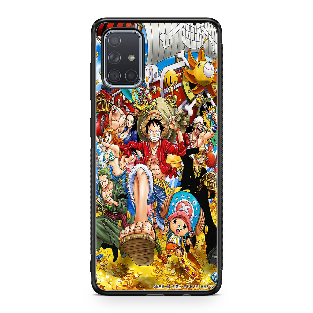 Mugiwara Crew One Piece Galaxy A51 / A71 Case