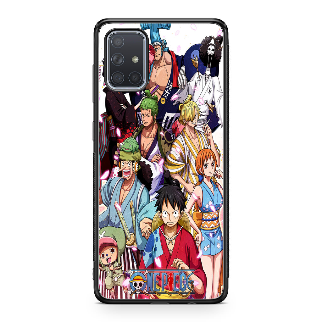 Mugiwara Crew Wano Galaxy A51 / A71 Case