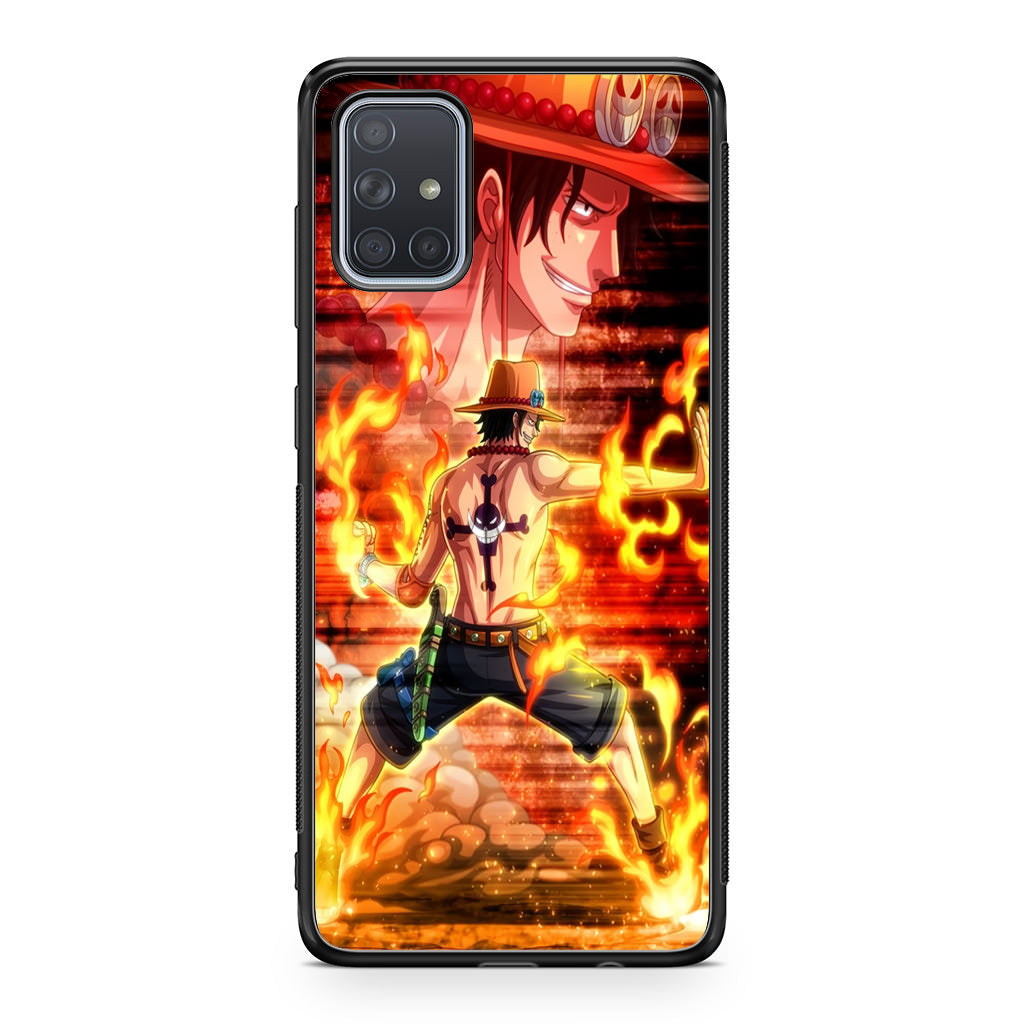 Portgas D Ace One Piece Galaxy A51 / A71 Case