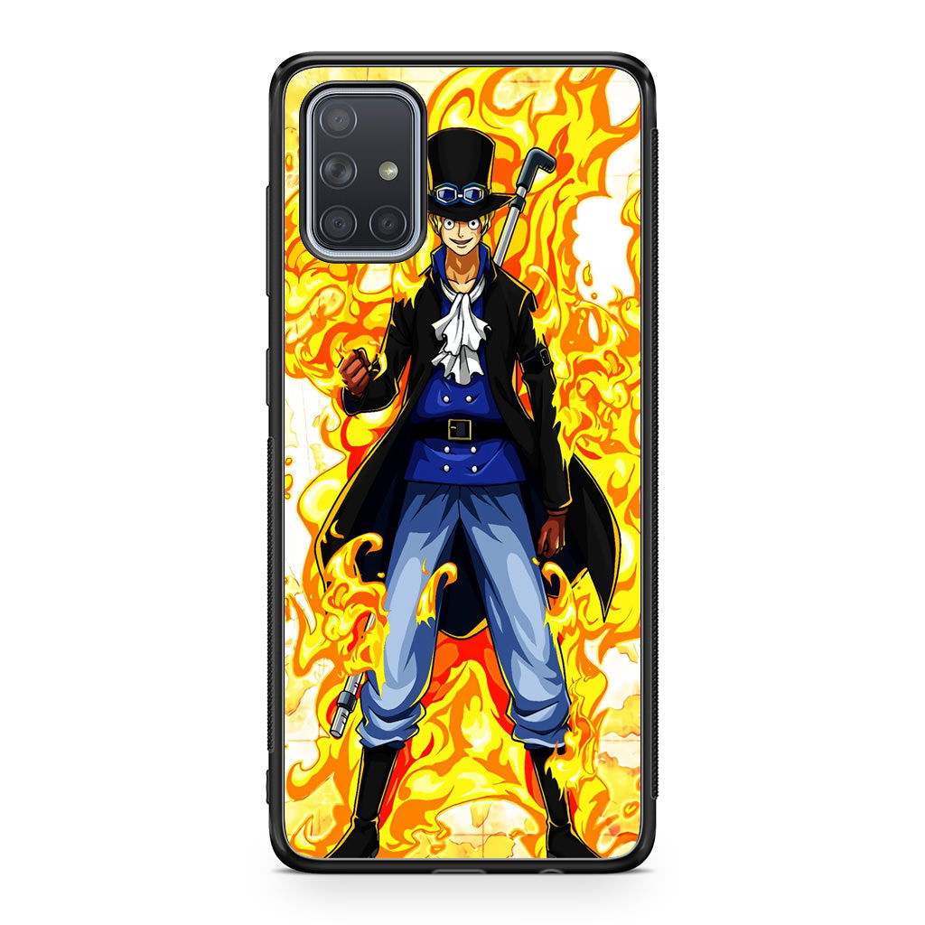 Sabo Mera Mera No Mi Galaxy A51 / A71 Case
