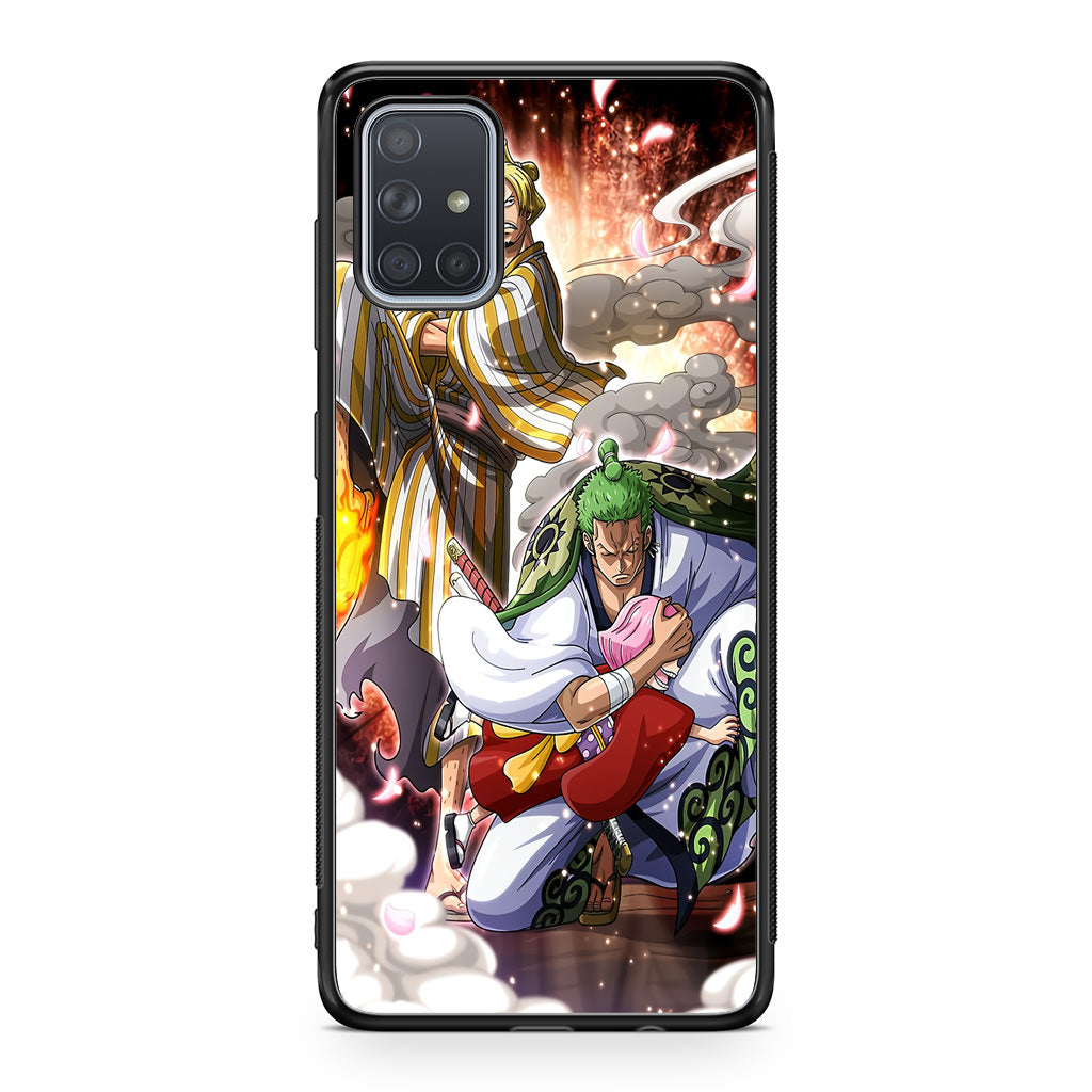 Sanji And Zoro Saving Otoko Galaxy A51 / A71 Case