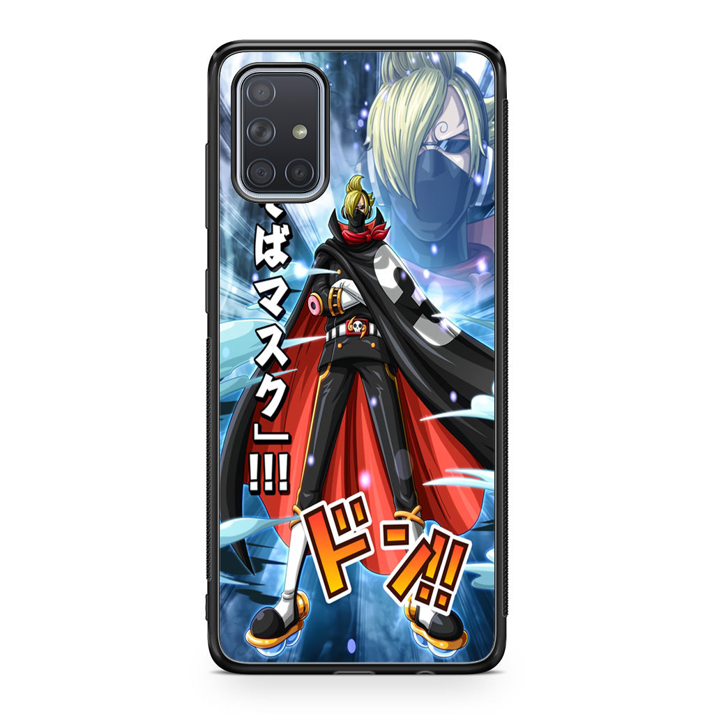 Stealth Black Sanji Galaxy A51 / A71 Case