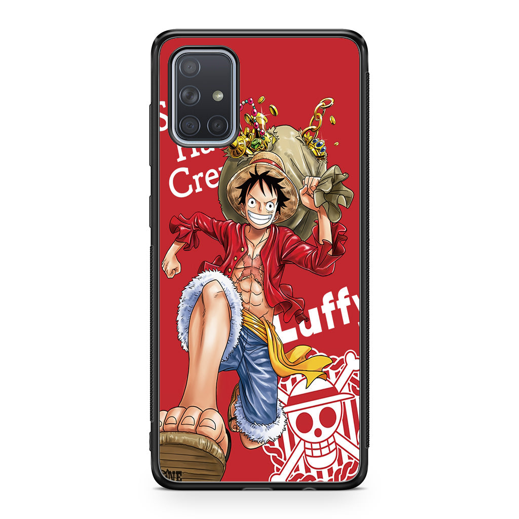 Straw Hat Monkey D Luffy Galaxy A51 / A71 Case