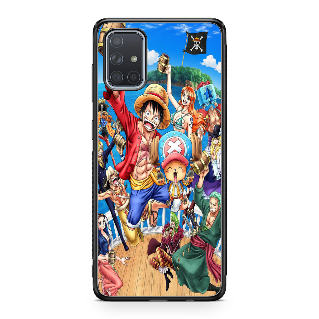 Straw Hat Pirates And Allies Galaxy A51 / A71 Case
