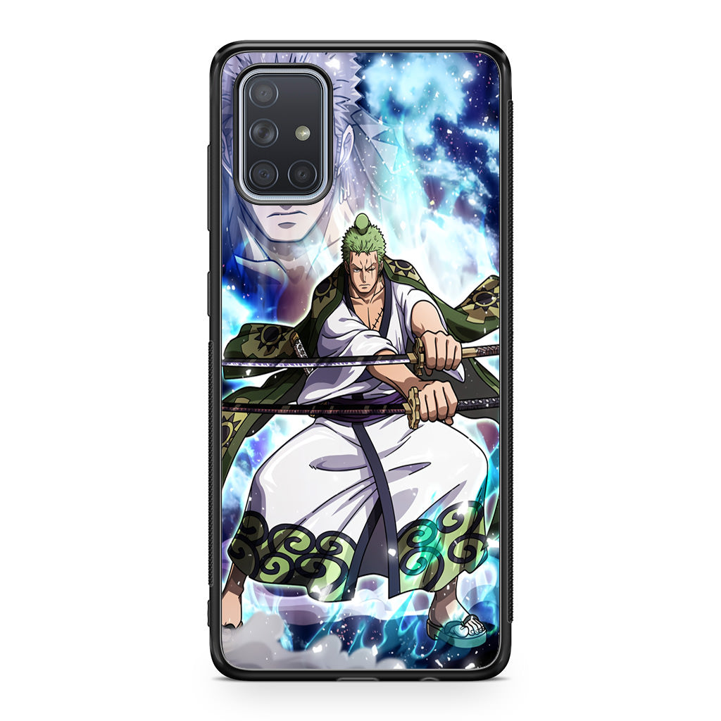 Zoro Two-Sword Style Arc Wano Galaxy A51 / A71 Case